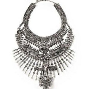 Falkor II Totem Crystal Statement Necklace
